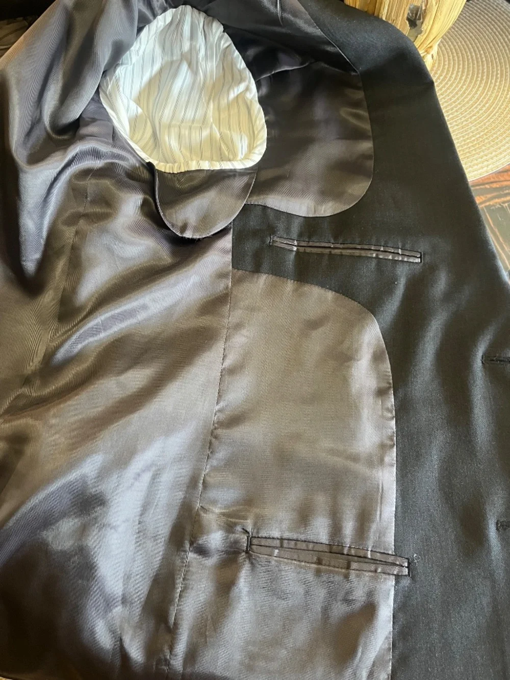 Pronto Uomo Platinum Black Blazer 42 long